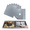 Protecteur de cuisinière à gaz, doublure de couvercle de cuisinière, tapis de batterie de cuisine propre, protecteur de brûleur de cuisinière, tapis de cuisine résistant aux hautes températures, accessoires HY0392