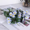 Decorative Flowers  Wreaths Mini Daisy Flower Artificial Silk Party Wedding Decoration Home Decor Accessorie Plant