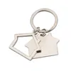 Porte-clés Netal créatif pendentif porte-clés en métal Design de maison porte-clés de voiture