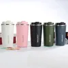 Customize Gifts Double Stainless Steel Coffee Thickened Big Car Mug Travel Thermo Cup mug Thermos Flask 220704