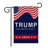 DHL 30x45cm Trump 2024 Flag MAGA KAG Bandiere repubblicane USA Banner BandiereAnti Biden Never America President Donald Funny Garden Campaign Garden Flag