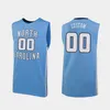 2022 Final Four Custom UNC North Carolina Tar Heels Basketball Jersey 34 Duwe Farris 15 Rob Landry 25 Creighton Lebo 35 Ryan McAdoo 21 Will Shaver 30 Jackson Watkins