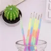 Party Multi Color Rainbow Highlighters Gel Pen Office School Home Decor Party Diy Decorations Födelsedagsfester Dekortioner Kids 20220511 D3