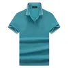 Mens Fashion Polo Shirts Luxury Italian Men Casual Polos Classic Designer Short Sleeve Lapel Top Summer T Shirts