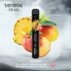 Tastefog vente en gros OEM/ODM Vape jetable liquide Pod Vape 800 bouffée 2 ml avec certificat CE TPD