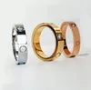 2022 haute qualité designer en acier inoxydable bagues de mode bijoux hommes promesse de mariage bague femmes cadeaux 111