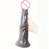 Vibrador anal kvinna dildo vibrerande fram och tillbaka kvinnlig vibrator sexiga leksaker för kvinnor rumpa pluggar silikon falomimitar