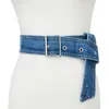 Belts Designer Belt Ladies High Hair Women 2022 Casual Fashion Elastic Waist Denim Pin Buckle Bg-1391