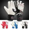 JANUS Goalkeeper Gloves Full Latex Mesh Professional Football Thicken Finger Protection Guard Goalie Soccer 220622