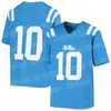 N3740 Custom Ole Miss Rebels College Jersey 1 A.J. Brown 10 Eli Manning مخصصة خياطة أي اسم رقم رجال النساء الصبغات 14