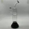 Bong di vetro borosilicato bong bong gare di bong di luce elettronica