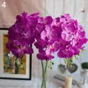 Decorative Flowers & Wreaths Heads Phalaenopsis Flower Artificial Wedding Decoration Floral Christmas Party Home DecorDecorative