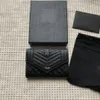 Mens Designer Wallet for Women Fashion Luxury Card Holder Womens Coin Pocket Credit Card Purses Purses Small Casual Plånböcker Brev Y Mult280L