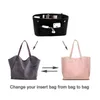 HHYUKIMI VOELDE MAKE-UP TAS منظم إدراج Voor Handtas Vrouwen Reizen Innerlijke portemonnee draagbare cosmetische zakken