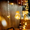 Strings LED Star Colorful Night Lights Hanging Plastic Bulb Wishing Ball Nordic Romantic Guirlande Noel Decoration Accessories EF50HLLED
