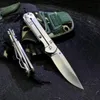 Chris Reeve Large Sebenza 21折りたたみナイフ3.2 "S35VNストーンウォッシュブレード屋外戦術キャンプハンティングサバイバルポケットユーティリティEDCコレクション