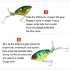 75mm 17g Topwater Spinner Fishing Lures Bas Whopper Plopper Trolling Pesca Dönen Kuyruk Olta Takımı Sert Balıkçılık Yemleri