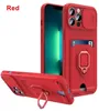 TPU Casos de telefone celular de proteção multifuncional com suporte para anel para iPhone 13 12 11 Pro Promax XS XR 7Plus 8 Samsung S22 A51 A52 Note20