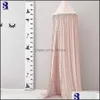 Mosquito Net Bedding Supplies Home Textiles Garden Crib Canopy Bed Tent Girls Room Decor Playing Area Round Dome 245Cm Height Drop Deliver