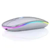 Epacket Wireless mice LED backlit rechargeable USB silent bluetooth and ergonomic optical gaming mouse desktop computer laptop mou8136698