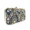 Luxury Diamond rhinestones Clutch Bags Exquisite Female clutches Pearls Beaded Chain Handbags Wedding Purse Shouler Bag ZD1234 220527