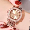 Wristwatches 2022 Top Brand Selling Luxury Ladies Watch Waterproof Fashion Stainless Steel Band Business Women Drop