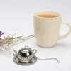 Infusore per tè in acciaio inossidabile oro 304 Teiera Vassoio per spezie Filtro per tè Filtro a base di erbe Accessori per il tè Utensili da cucina Infusore per tè