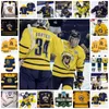 Xflsp 2022 College Frozen Four personnalisé QU Quinnipiac Bobcats Hockey Jersey 28 Liam McLinskey Jerseys 29 Cristophe Tellier 30 Dylan St. Cyr 31 Noah