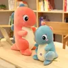 Novo Cartoon Dinosaur Plush Toys Kawaii Soft Bhefe Animal Dino Boneca para crianças Infantil Crianças Toy Cute Presente 30 cm