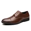 Роскошный бизнес Оксфорд Кожаные Обувь Мужчины Дышащие резиновые Формальные Обувь Обувь Мужской Офис Свадебные Квартиры Обувь Mocassin Homme 220321