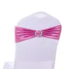 Spandex Lycra Wedding Chair Covers Sash Bands Party Stoelen Decoratie Verjaardagsstoel Sashes SN4433