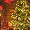 현악기 크리스마스 장식 4 미터 10 볼 50LED 붉은 과일 소나무 잎 전구 구근 스트링 요정 램프 조명 벽 침실 침실 장식
