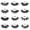 8 D cross mink eyelashes soft real 3d lashes false eyelashes dramatic wispy Fake Eye lashes makeup cilios faux cils