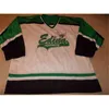 Mag Mit VTG-Edina Hornets Minnesota High School Game WornUsed Hockey Jersey 100% Broderie cousue s Hockey Jerseys