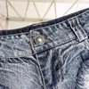 Femmes Sexy taille basse trou gland Denim Shorts jean string court Feminino 220414