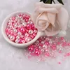 150 Stuks Kleurrijke ABS Plastic Imitatie Parels Mix 3-8mm Ronde Kralen Met Gaten DIY Armband Bedels Ketting kralen Voor Sieraden Maken