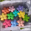 Party Favor Event Supplies Festive Home Garden Korean Net Ins med samma röda greppklipp Big Flower Shape Girl Super FairyAccessories Fem