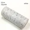 Party Decoration 15cm 10Yards Baby Shower Tulle Roll Tutu Fabric Födelsedag Bröllop Sewing Mesh DIY Organza Girl Kjoltillbehör