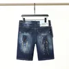 Herenshorts zomer nieuwe collectie heren gescheurde korte jeanskleding hoge kwaliteit herenshorts ademende denim shorts mannelijk