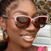 여성 UV400 음영에 선글라스 트렌디 한 클립 블루 라이트 오버 사이즈 안경 야외 운전 편광 빈티지 태양 ​​유리질 덩어리