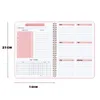 Bloc-notes A5 Agenda Planner Notebook Bullets Journal Journal Weekly Schedules Organizer School for Stationery OfficePads3197171