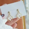 Stullo semplice orecchini a fiori cavi vintage per donne placcate 3 strati 14k orecchini in oro reale accessori Bijoux GiftStud
