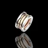 2022 gouden ringen 316L titanium stalen nagel ring mode paar ring voor mannen en vrouwen beste sieraden ottie