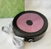 Мини -круглый пирог многоцветный цепной цепной мешок с диагональ