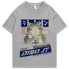 Privathinker Cat Men Hip Hop Thirt Streetwear Tshirt harajuku Thirt a maniche corte estate oversize tops di cotone sciolti tees 220608