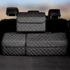 Auto Organizer Leder Aufbewahrungsbox Kofferraum faltbare Tasche Organizer für Automobil Fahrzeug SUV Verstauen Aufräumen BoxCar