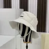العلامة التجارية الفاخرة دلو القبعات قبعات الشمس قبعة مطرزة مع التسمية الداخلية بنما بوب غطاء حوض في الهواء الطلق قبعة صياد 210817