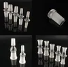 Female Converter Glass Adapter Mix Size 10 14 & 18 Female to Female Male to Male Glass Water Pipe glss bong for Retail or Wholesale