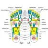 Epacket Trattamento piedi per agopuntura Ciottoli Riflessologia plantare colorata Cuscino massaggiatore quadrato in pietra per rilassare il corpo178B27771352915