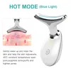 Neck Face Beauty Device LED Pon Therapy Skin Tighten Reduce Double Chin Anti Wrinkle Remove Lifting Massager Care Tools 2204289315915
